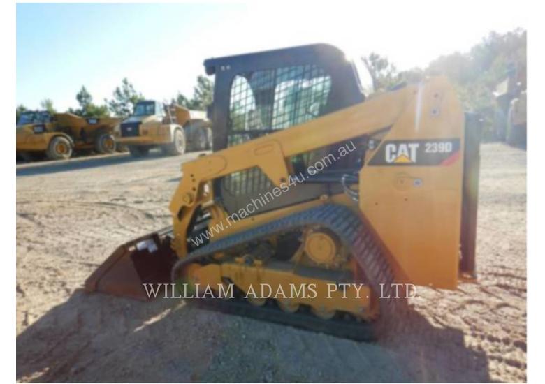 caption CATERPILLAR 239D Skid Steer Loaders