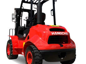 Hangcha 2.5T All Terrain Diesel Forklift Buggy END OF FINANCIAL YEAR SALE! - picture2' - Click to enlarge
