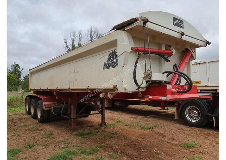 caption ALLROADS ROCKWHEELER 2013 TRI AXLE DOOR SIDE TIPPER