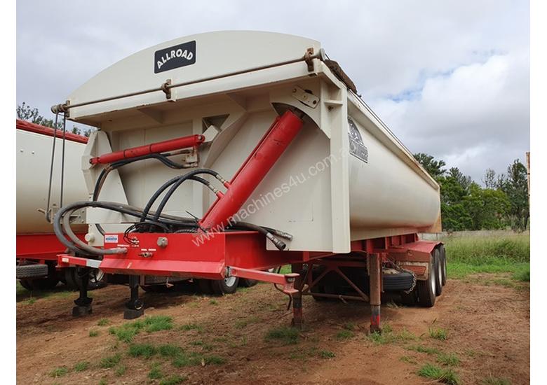 caption ALLROADS ROCKWHEELER 2013 TRI AXLE DOOR SIDE TIPPER