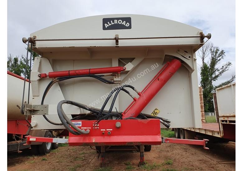 caption ALLROADS ROCKWHEELER 2013 TRI AXLE DOOR SIDE TIPPER