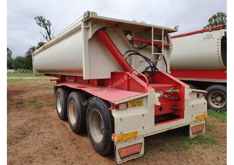 caption ALLROADS ROCKWHEELER 2013 TRI AXLE DOOR SIDE TIPPER