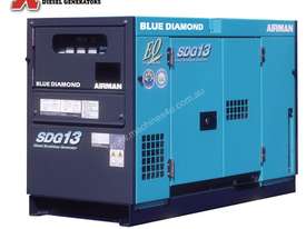 Airman KUBOTA 13KVA 415V Generator - FOR HIRE - picture1' - Click to enlarge