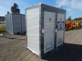 Portable Double Toilet c/w Sink - picture0' - Click to enlarge