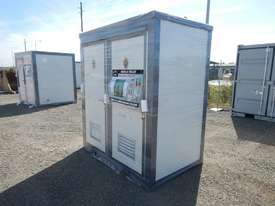 Portable Double Toilet c/w Sink - picture0' - Click to enlarge