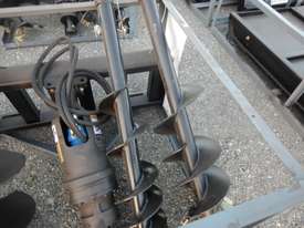 Hydraulic Auger Drive c/w 3 x Augers  - picture2' - Click to enlarge