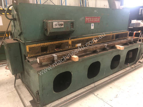 Used Pearson 10-3000 Guillotine with spare set of blades.