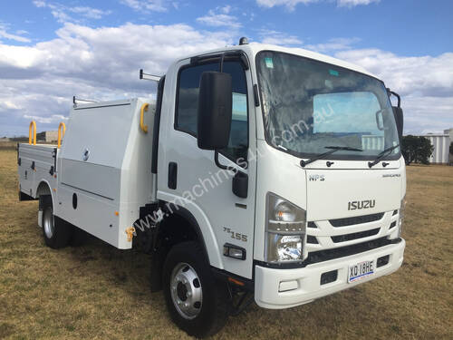Buy New 19 Isuzu Isuzu Nps 75 45 155 Service Body Truck Service Trucks In Listed On Machines4u