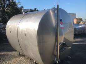 7,200ltr Insulated & Jacketed Stainless Steel Tank, Milk Vat - picture0' - Click to enlarge
