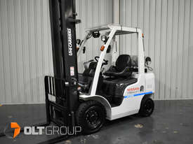 Nissan Unicarriers 2.5 Tonne Forklift LPG 2016 Series Low Hours 4500mm Lift Height - picture1' - Click to enlarge