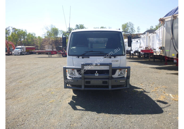 caption Mitsubishi FK600 Fighter Car Transporter Truck