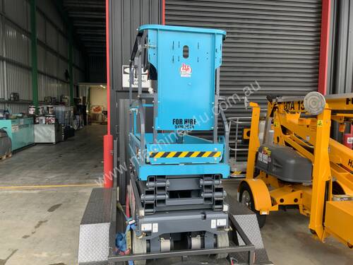 Huski SkyTower Scissor Lift (Excluding Trailer)