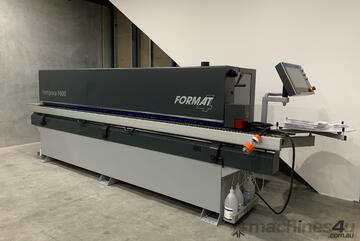 Tempora High-End Edgebander With Corner Rounding and Premilling with CNC Aggregate control