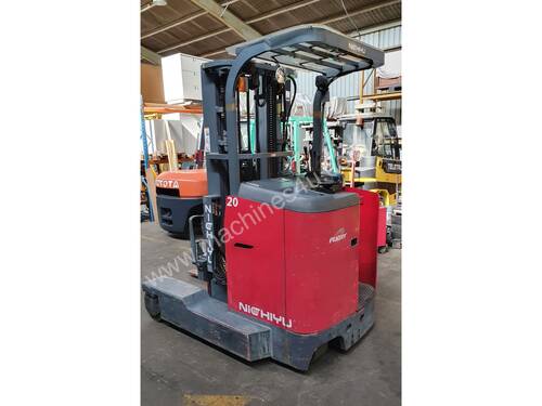 Nichiyu FBROW20, 2.0Ton (5m LIFT) Multi-Directional Electric Forklift - Hire