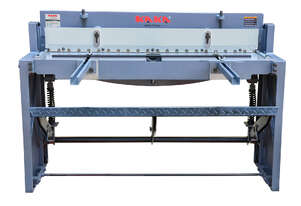 Manual Treadle Guillotine Q01-5216, 1.5x1320 Mild Steel Plate Shear, Guillotine Shear