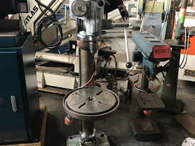 H5 Geared Head Pedestal Drill, 125-2880 RPM Spindle Speed Model H5-3C, 3 Phase Plug - Used Item - picture1' - Click to enlarge