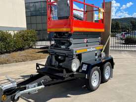 19ft Electric Scissor Lift & New Scissor Lift Trailer Package - picture0' - Click to enlarge