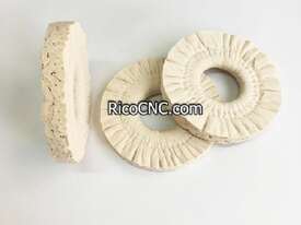 E3419E0001 D150x55x20MM Circles Fabric Polishing Buffing Wheel for Biesse AKRON Jade Edgebanders - picture2' - Click to enlarge