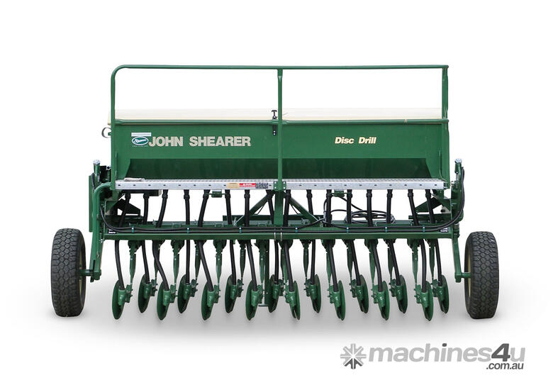 caption John Shearer Pasture Drill - Tyne, Coulter / Tyne, Disc