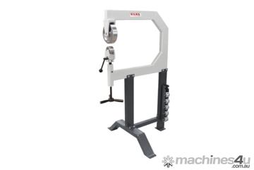 KAKA Industrial English Wheel F1.2x710 with 6 PCs Lower Forming Rolls, 710 mm throat depth