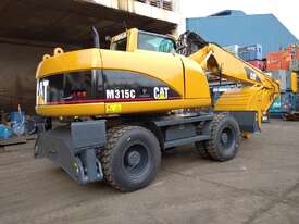 M315C 15 TONNE CATERPILLAR WHEEL EXCAVATOR ,NOW IN STOCK BRISBANE , LOW HOURS , NEW TYRES  - picture0' - Click to enlarge