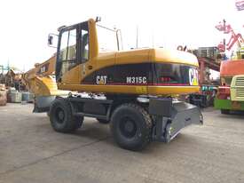 M315C 15 TONNE CATERPILLAR WHEEL EXCAVATOR ,NOW IN STOCK BRISBANE , LOW HOURS , NEW TYRES  - picture2' - Click to enlarge