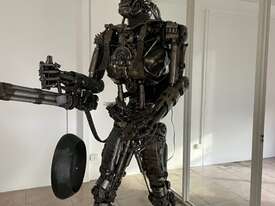 METAL TERMINATOR SCULPTURE - picture2' - Click to enlarge