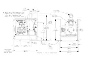 14D1-CH23 S/G Engine Driven Trash Pump - picture2' - Click to enlarge