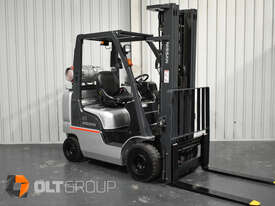 Nissan 2.5 Tonne Compact Forklift 3 Stage 5.5m Mast LPG Solid Tyres - picture2' - Click to enlarge