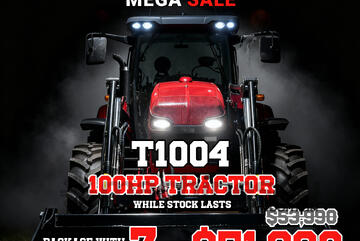100HP UHI1004 Tractor with 7 Attachments