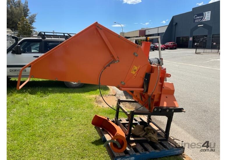 Used barrett Wood Chipper Barrett 3PL PTO 6 in feed takes 4 inch log Wood Chippers Shredders in
