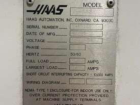 5 Axis HAAS Mill (Build date 02/08) - picture0' - Click to enlarge