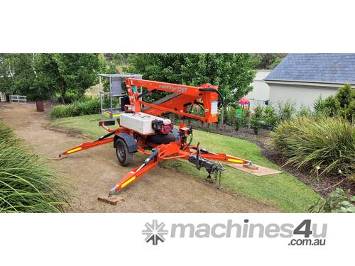 Trailer Mounted Boom Lift - Nifty 120T