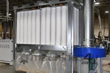 S100 Dust collector. Dust extractor. Shaker cleaning. 11kW. 10,000 m3/hr. Australian Made