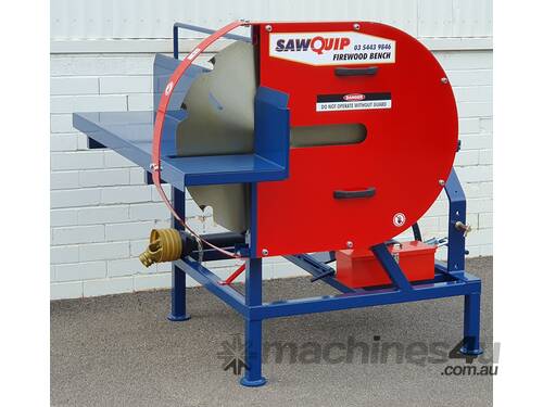 PTO Firewood Bench Saw w/ 900mm Blade, Quick Firewood Processing!