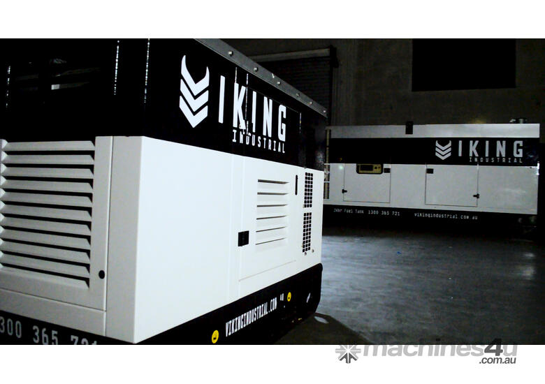 caption VIKING INDUSTRIAL HALO 15KVA KUBOTA GENERATOR