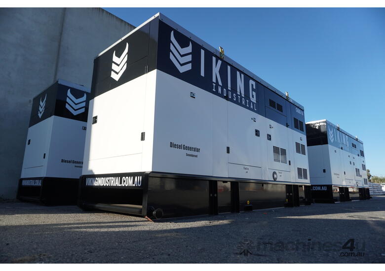 caption VIKING INDUSTRIAL HALO 15KVA KUBOTA GENERATOR