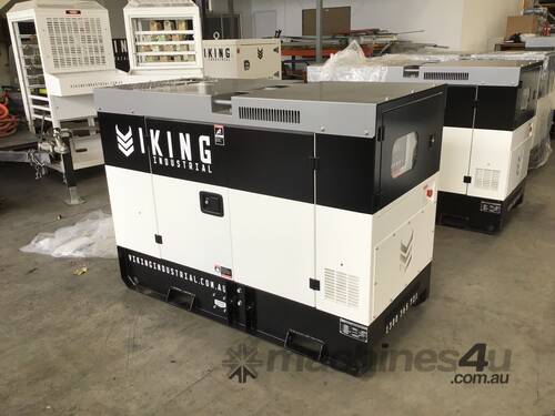 caption VIKING INDUSTRIAL HALO 15KVA KUBOTA GENERATOR