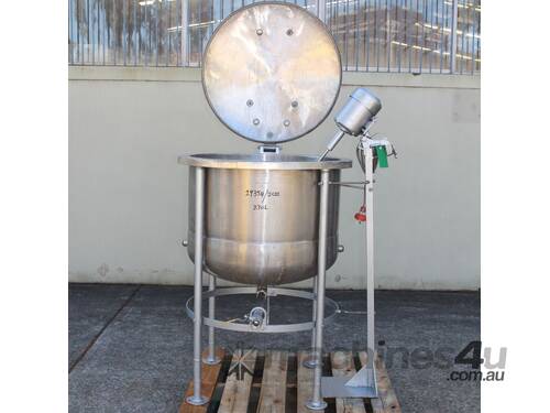 Stainless Steel Jacketed Mixing Pan