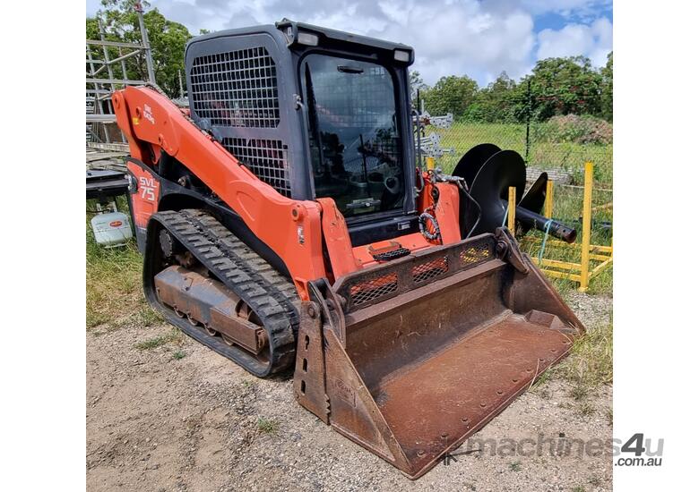 Used 2018 Kubota 2017 Kubota SVL75 Skid Steer Tracked SkidSteers in