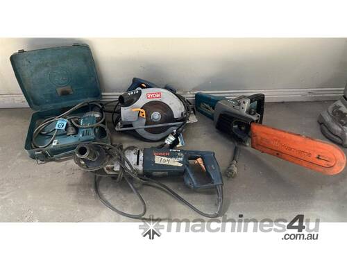 ASSORTED ELECTRIC TOOLS