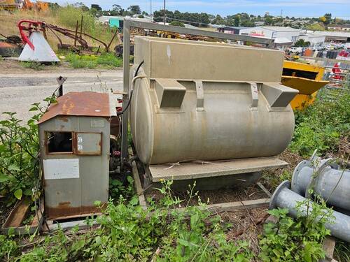 Diesel Fuel Tanker - Skid Mount - Aluminium Tank