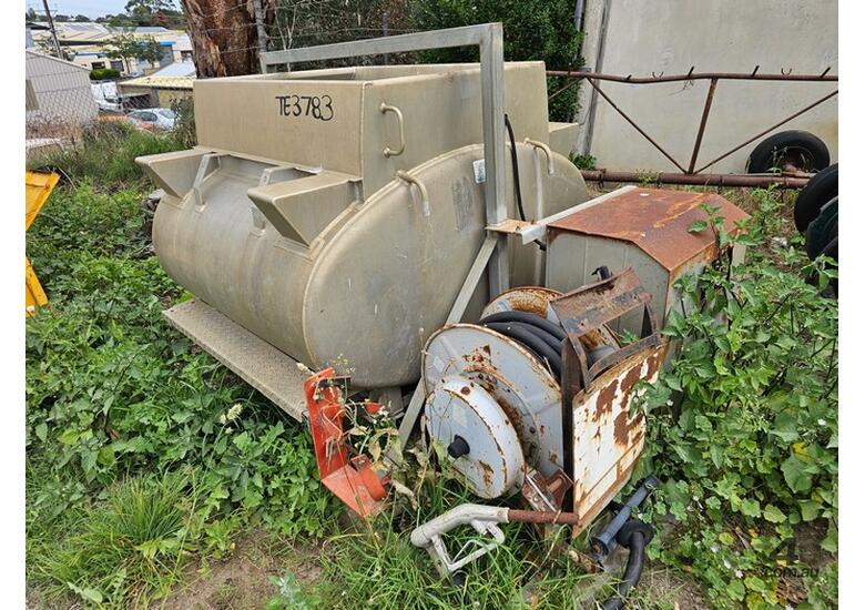 Diesel Fuel Tanker - Skid Mount - Aluminium Tank