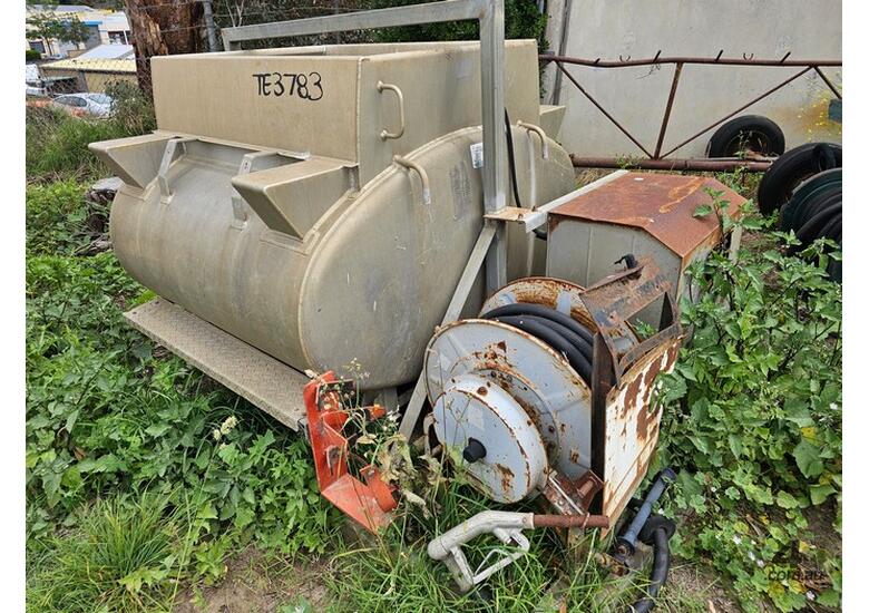 Diesel Fuel Tanker - Skid Mount - Aluminium Tank