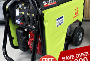 MACFARLANE - Pramac S5000 Petrol Generator 5.3kVA MACFARLANE - Pramac S5000 Petrol Generator 5.3kVA