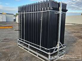 Unused 8' Construction Fencing (28pcs) - picture0' - Click to enlarge