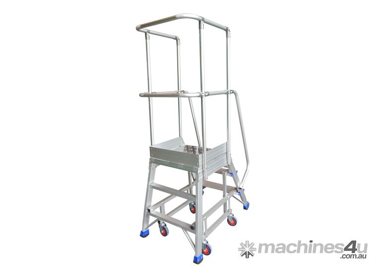 caption 0.96M Industrial Order Picking Ladder (available in different sizes)