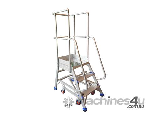 caption 0.96M Industrial Order Picking Ladder (available in different sizes)