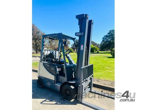 2007 CROWN 1.8T CG18S-5 LPG FORKLIFT 6M LIFT