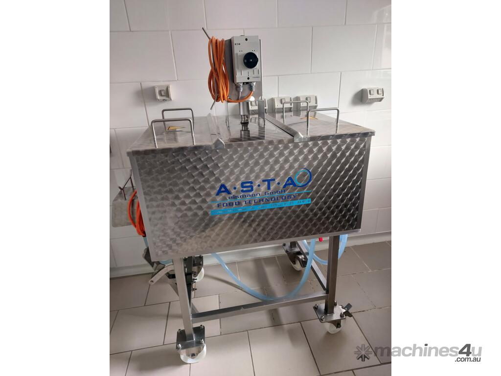 Used 2020 ASTAeismann 100 L Rectangular Cheese Vat Cheese Making
